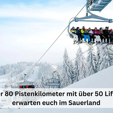 Grimme - 350m2, 18 Betten - Mit Indoorspielplatz, Pool, Grosser Terrasse, Grill, Sauna, Kicker, Dart, Uvm - Ideal Fuer Familien 施马伦贝格