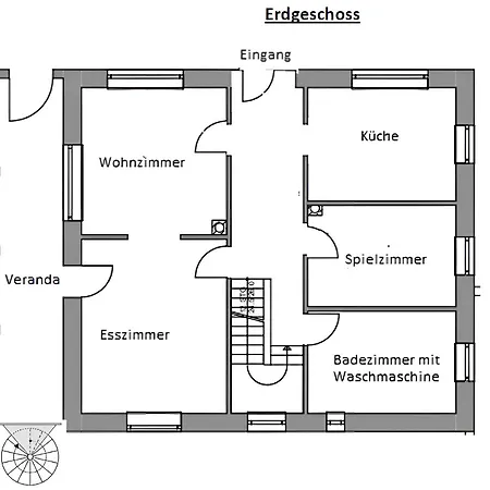 Дом отдыха Grimme - 350m2, 18 Betten - Mit Indoorspielplatz, Pool, Grosser Terrasse, Grill, Sauna, Kicker, Dart, Uvm - Ideal Fuer Familien *
