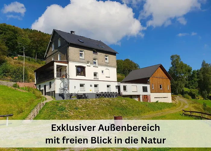 Grimme - 350m2, 18 Betten - Mit Indoorspielplatz, Pool, Grosser Terrasse, Grill, Sauna, Kicker, Dart, Uvm - Ideal Fuer Familien Schmallenberg