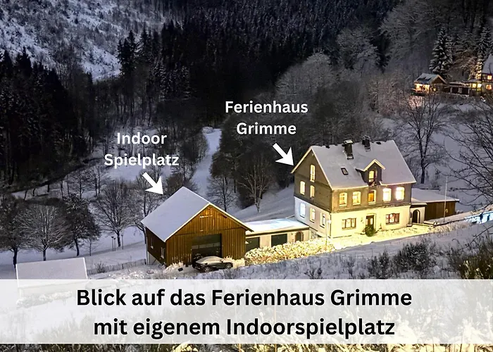 Grimme - 350m2, 18 Betten - Mit Indoorspielplatz, Pool, Grosser Terrasse, Grill, Sauna, Kicker, Dart, Uvm - Ideal Fuer Familien * Schmallenberg